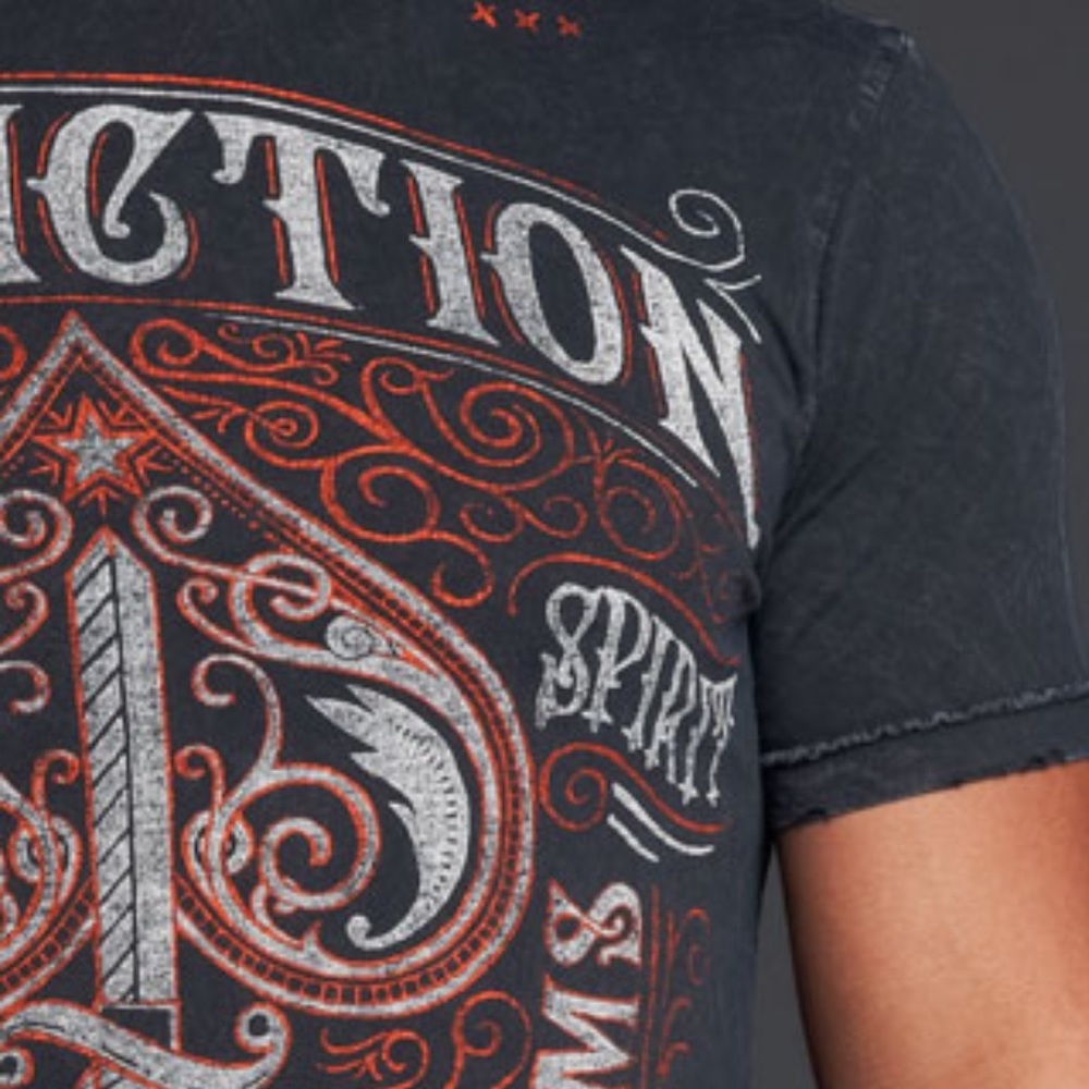 NWT Affliction Paul Yaffe men’s T-shirt - Picture 5 of 8